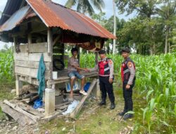 Sat Samapta Polres Luwu Utara Sambangi Petani, Jaga Kamtibmas Lewat Patroli Dialogis