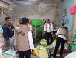 Satgas Pangan Polda NTB Gerebek Gudang Beras Oplosan di Lombok Barat