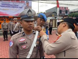 AKBP Nugraha Pamungkas Pimpin Apel Operasi Patuh 2025: Hindari Arogansi, Utamakan Edukasi