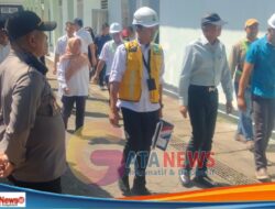 Polsek Gunungsari All Out Kawal Kunker Menteri PU di Lombok Barat