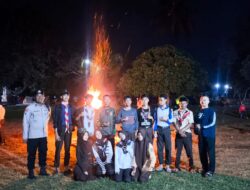 Polri-TNI Kompak Amankan Jambore Pramuka Kwaran Lingsar