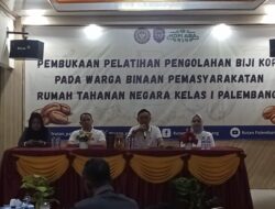 Rutan Kelas I Palembang Luncuran Kopi ‘ Ratu Lembang ; Bukti Nyata Pembinaan WBP
