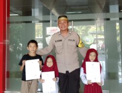kisah heroik  Bripka Taswin, seorang polisi di Maros ini yang rela mendadak menjadi sosok ayah