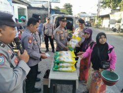 Polresta Mataram dan BULOG Hadirkan Beras SPHP Murah untuk Warga Wilayah Polsek Lingsar