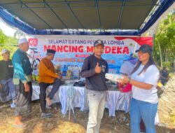 Gebyar Kemerdekaan, Ratusan Warga Ramaikan Lomba Mancing Merdeka di Embung Eat Berobot Ranggagata