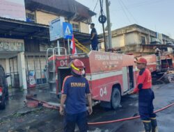 Mesin Cuci Metup, Ruko Milik Anang Terbakar