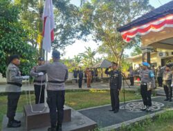 Semangat Merah Putih HUT RI ke-80 Berkibar di Polsek Lingsar