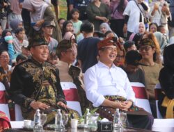 Wakapolda NTB Dampingi Gubernur Iqbal Meriahkan Parade Budaya HUT RI ke-80