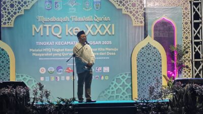 Bupati LAZ Buka MTQ XXXI, Polsek Lingsar All out Beri Pengamanan