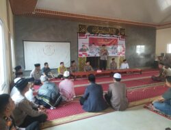 Polres Maros Gelar Jum’at Curhat di kecamatan Mandai