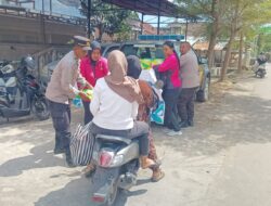 Iptu IB Adnyana Langsung Action di Program GPM Usai Dilantik Jadi Kapolsek Gunungsari