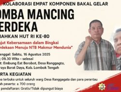 Lomba Mancing Merdeka Siap Guncang HUT RI Ke-80