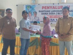 Pemerintah Desa Meli Serahkan Bantuan Langsung Tunai Besumber Dari Dana Desa