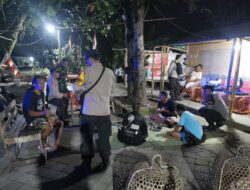 Polsek Lingsar dan TNI Kompak Jaga Kondusifitas Wilayah dengan Patroli Malam