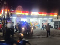 Polsek dan Koramil Gunungsari Intensifkan Patroli Sambang Malam