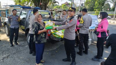 Polsek Narmada Bantu Stabilkan Harga Pangan dengan GPM