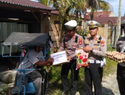 Peringati HUT ke-70, Sat Lantas Polres Luwu Utara Hadirkan Program Edukasi dan Bakti Sosial