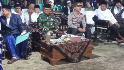 Polsek Gunungsari All Out Amankan Pembukaan MTQ XXXI Tingkat Kecamatan