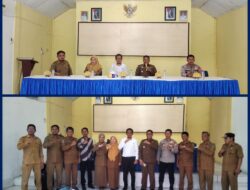 Wujud Kolaborasi dan Kemitraan, Polres Luwu Utara dan Pemerintah Kecamatan Baebunta Laksanakan Koordinasi Program Ketahanan Pangan