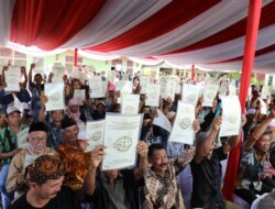 Menteri Nusron Sampaikan Progres Pendaftaran Tanah dan Penataan Ruang dalam Momen Peringatan HANTARU 2025
