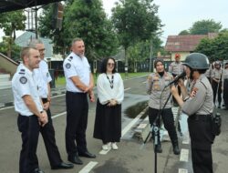 Delegasi Kepolisian Prancis Perkuat Kerja Sama dan Motivasi Calon Bintara Polwan