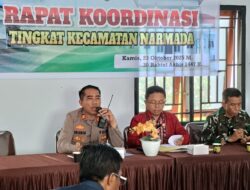 Camat dan Kapolsek Narmada Kompak Jaga Kondusivitas JelangnMTQ dan Job Fair