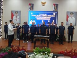 Wali Kota Kukuhkan Karang Taruna Kota Palembang