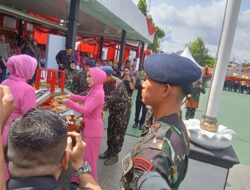 Peringati Hari Ulang Tahun Ke-80 Korps Brimob Polri di Mako Satbrimobda Polda Sumsel,