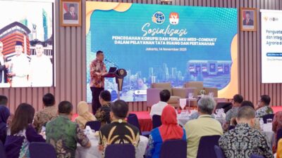 Kolaborasi ATR/BPN dengan KPK Tingkatkan Kualitas Layanan Pertanahan, Wamen Ossy: Harus Jelas, Terukur, dan Bebas dari Penyimpangan