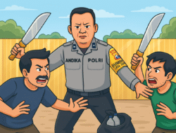 Polsek Gunungsari Damaikan Dua  Saudara Nyaris Saling Bacok Gegara Spandek