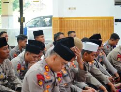Ditpolairud Polda NTB Syukuran HUT Ke-75 dengan Sholat Ghaib, Doa dan Bantuan untuk Korban Bencana