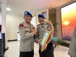 Kasat Polairud Lombok Utara Raih Penghargaan Kasat Teraktif dari Kapolda NTB