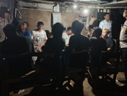 Cipta Kondisi Nataru, Polsek Gunungsari Sisir Warung Miras Lilir