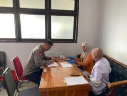 Peringati HUT Intelijen Polri ke-80, Sat Intelkam Polres Luwu Utara Gelar Donor Darah