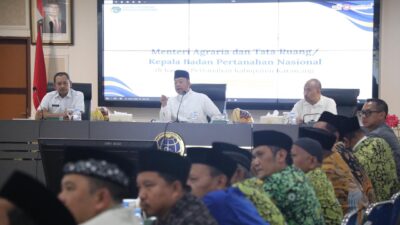 Menteri Nusron Ingin Tokoh Keagamaan Terlibat Aktif dalam Penyelesaian Sertipikasi Tanah Wakaf