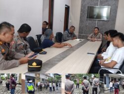 Kapolsek Narmada Pimpin Pengamanan Hearing FKMSH di Kantor BWS NT-1