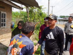 WUJUD EMPATI KEPADA MASYARAKAT, WALI KOTA TEBING TINGGI KUNJUNGI KELUARGA PEDAGANG PASAR GAMBIR DAN PASIEN RSUD
