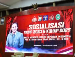 Polda Sulsel Gelar Sosialisasi KUHP 2023 dan KUHAP 2025 kepada Anggota Polri