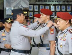 Kapolda Sulsel Pimpin Sertijab Dirreskrimsus dan Dirresnarkoba Polda Sulsel