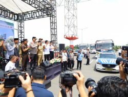 Dukung Mudik Aman, Kapolda Sulsel Bersama Forkopimda Lepas Keberangkatan Bus Mudik Gratis Idul Fitri 1447 H