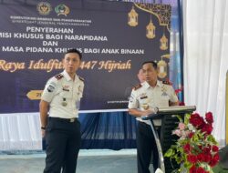 KAKANWIL DITJENPAS SUMSEL TINJAU LANGSUNG PERSIAPAN KUNJUNGAN IDUL FITRI 1447 H DI RUTAN PALEMBANG