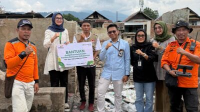 Bank Ntb Syariah Salurkan Bantuan bagi Korban Kebakaran di Dusun Sawo, Desa Kalimango, Sumbawa