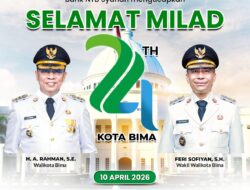 Bank NTB Syariah NTB Mengucapkan Selamat Milad Kota Bima ke 21