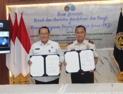 Kepala Rutan Kelas I Palembang Ikuti Ikrar Bersama dan Penandatanganan PKS Bersih dari Narkoba, Handphone, dan Pungli