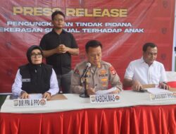 Ditres PPA dan PPO Polda Sulsel Gelar Konferensi Pers, Tiga Pelaku Kekerasan Seksual terhadap Anak Diamankan