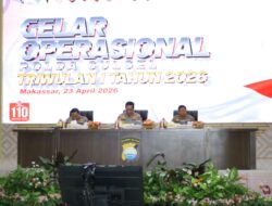 Gelar Operasional Triwulan I Tahun 2026, Kapolda Sulsel Tekankan Evaluasi dan Peningkatan Kinerja