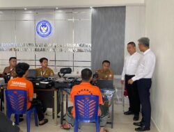 Rutan Kelas I Palembang Gandeng Dukcapil, Warga Binaan Lakukan Perekaman KTP Elektronik