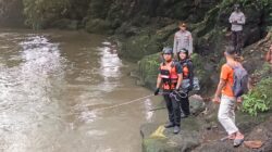 Seorang Anak GMA Kuripan Hanyut di Sungai