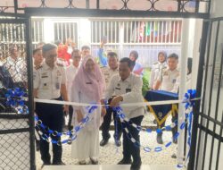 Kakanwil Ditjenpas Sumsel Meresmikan Ruang Kelas PKBM dan Hadiri Penandatangan PKS bersama SPNF SKB Kota Palembang dan PT Palapa Teknologi Indonesia di Rutan Kelas I Palembang