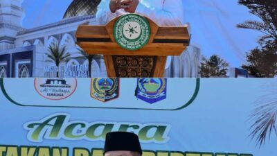 Peletakan Batu Pertama Masjid All- muttaqin Suralaga, Wujud Sinergi Pemprov NTB Dan Pemda Lotim